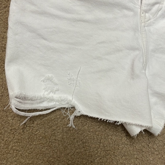 Zara women Z1975 High Rise White Shorts. Size 4. NWT! - Picture 5 of 9